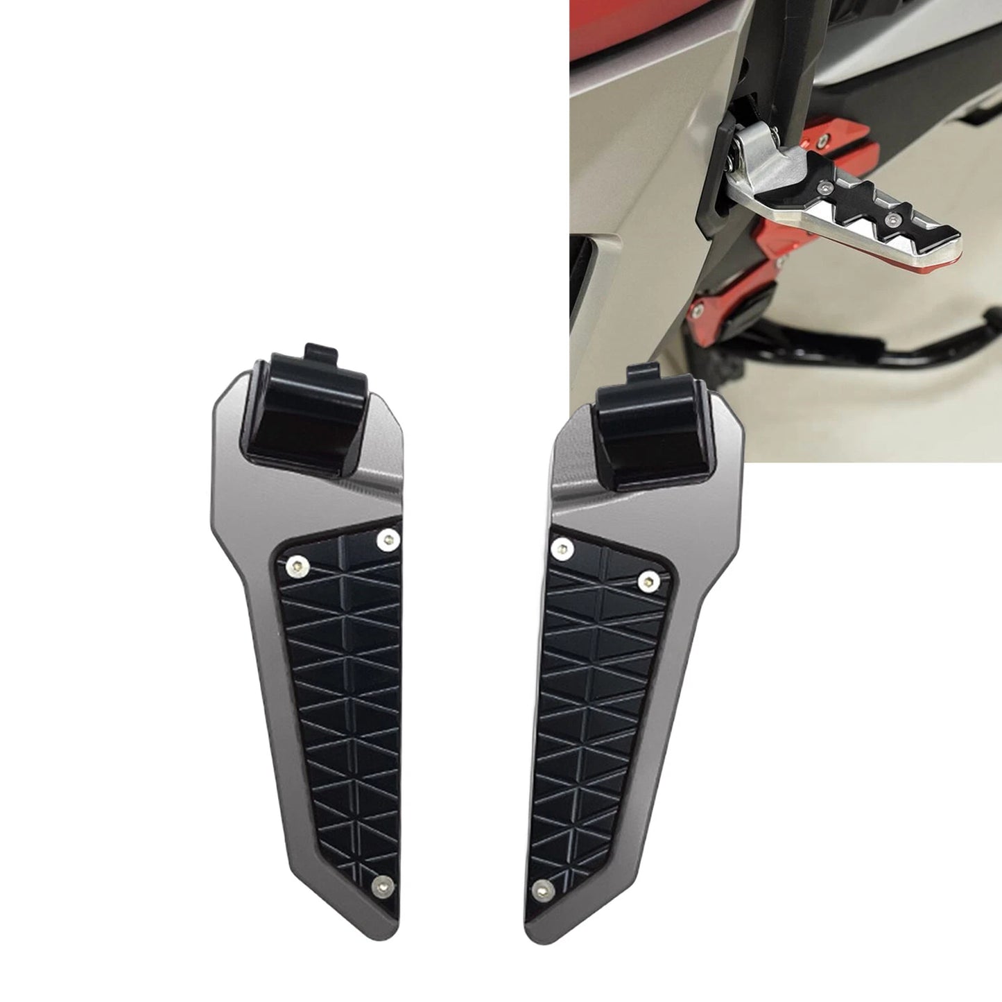 Rear Footpegs for Honda ADV160 ADV150 (2019-2023)