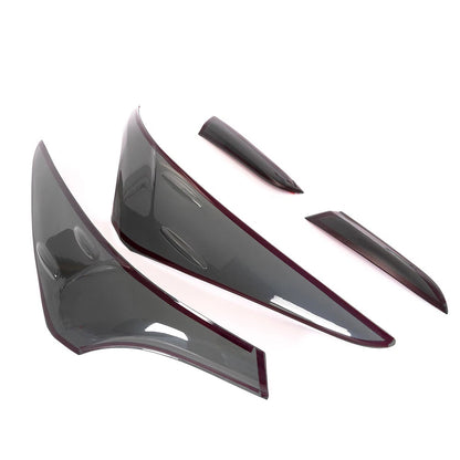 4 x Smoked Black Lens Covers for Toyota Camry (2018-2023) Rear Tail Lights