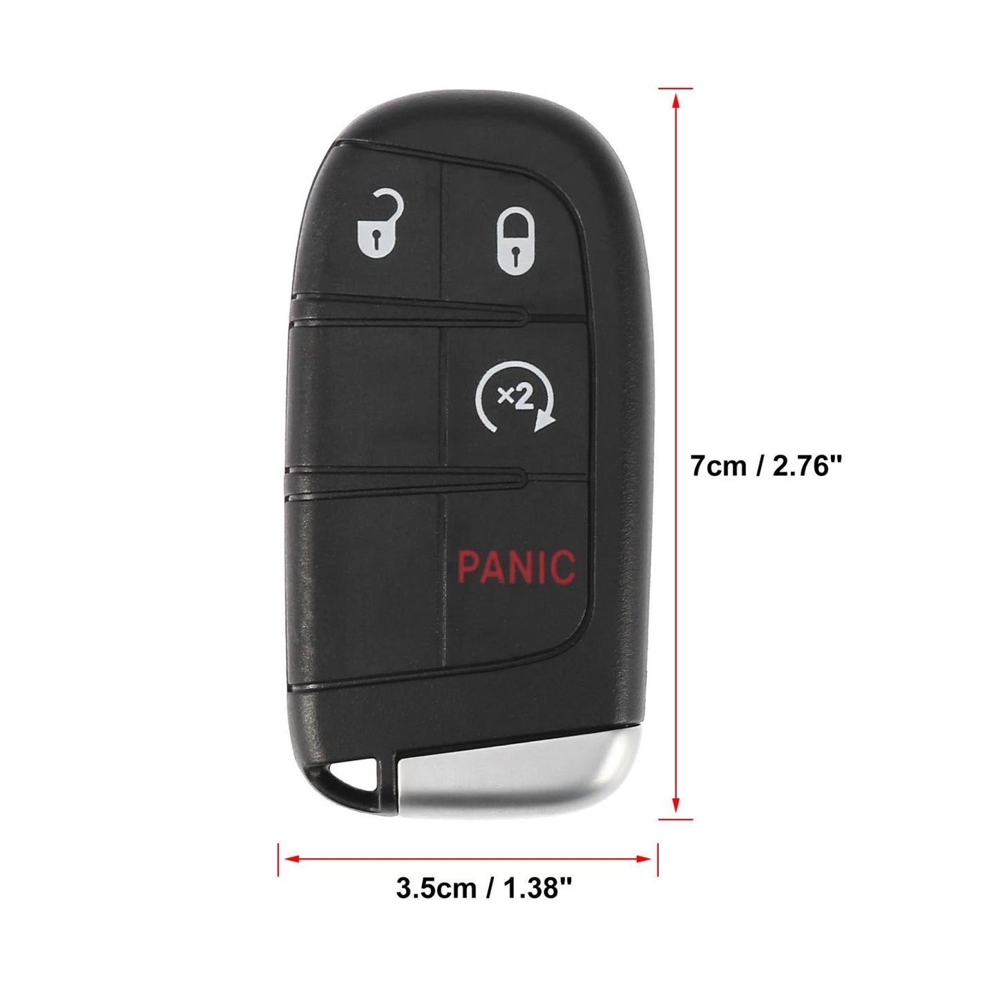 Keyless Entry Remote Car Key 433MHz for Dodge Durango (2015 - 2018)