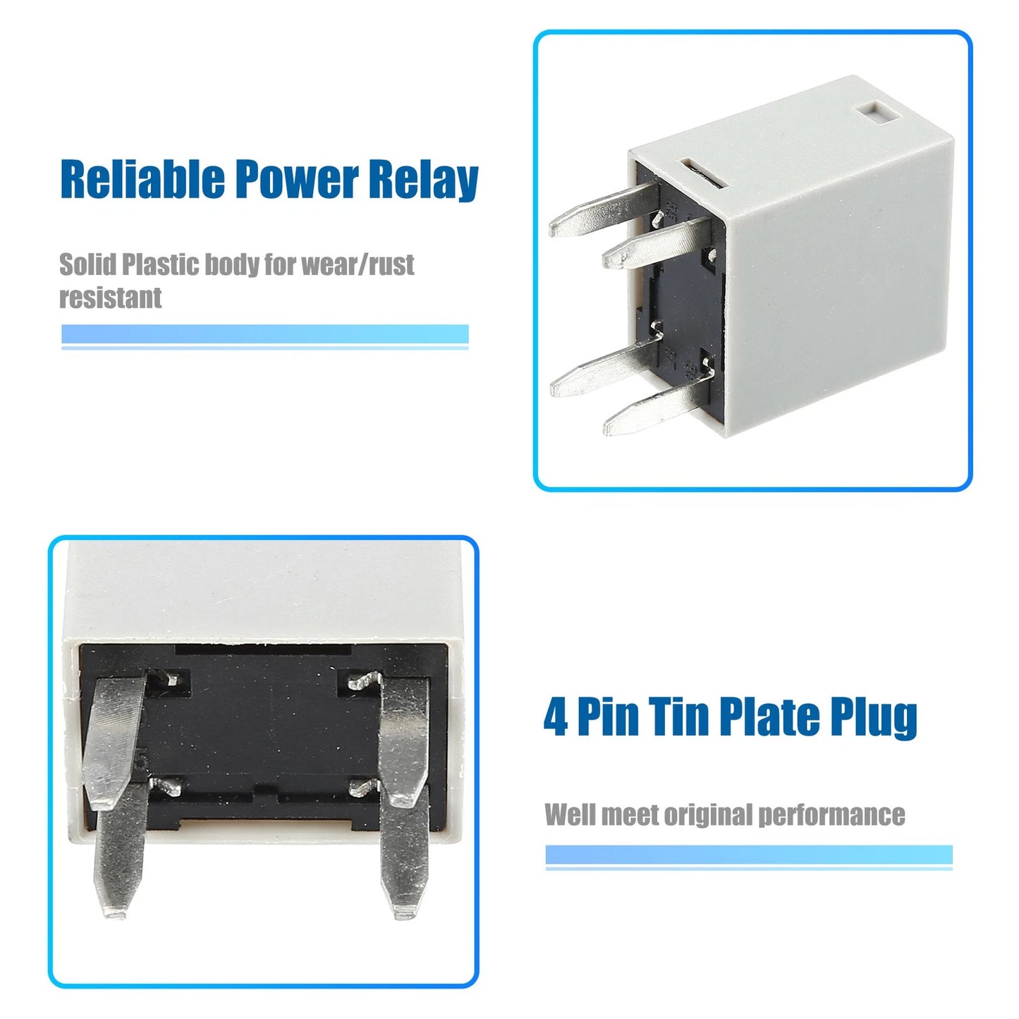 4 Pin Automotive Power Relay 12V 35A for Dodge Ram Jeep