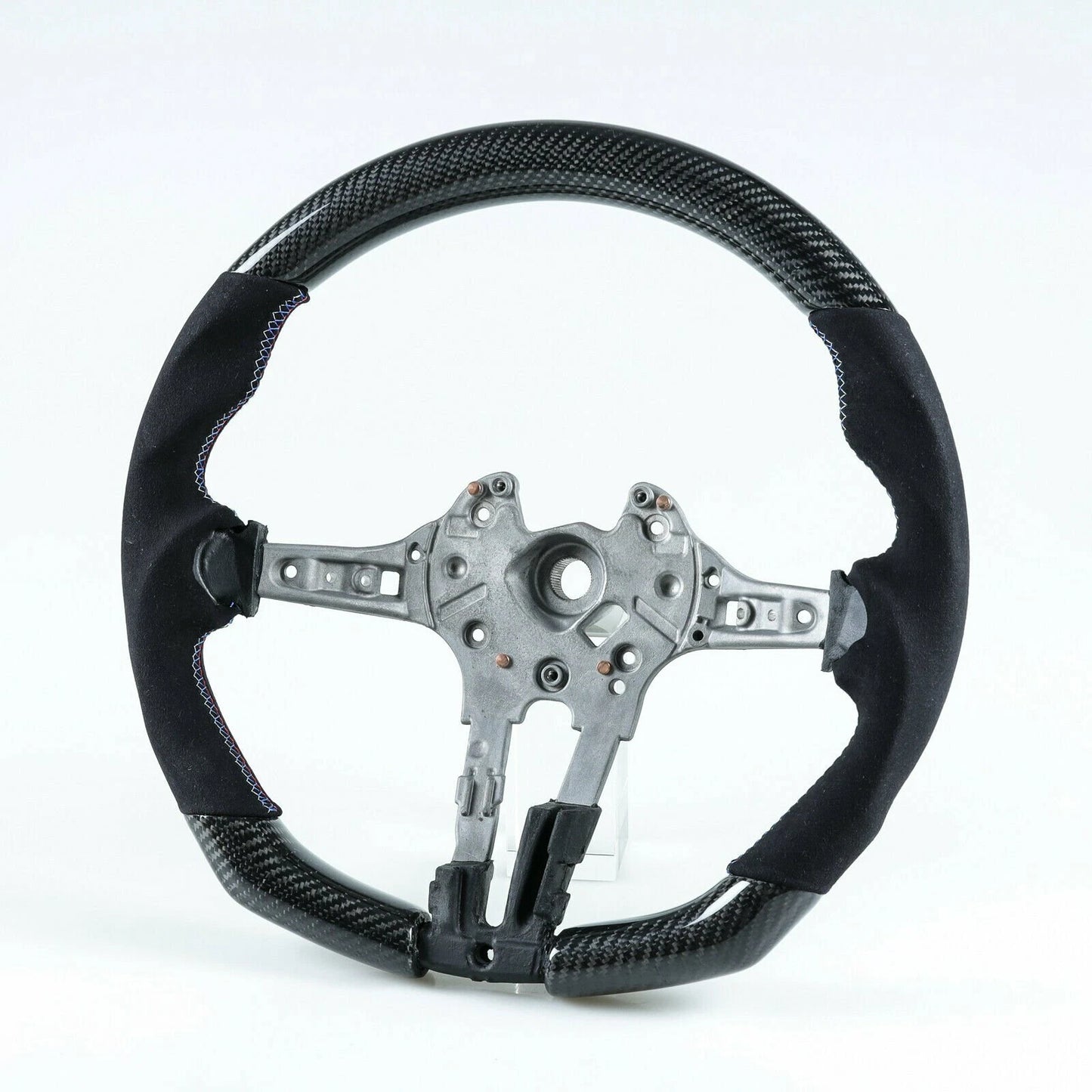 Steering Wheel Cover for BMW F80 M3/F82 M4 (2014-2023) - Carbon Suede, 3 Colors