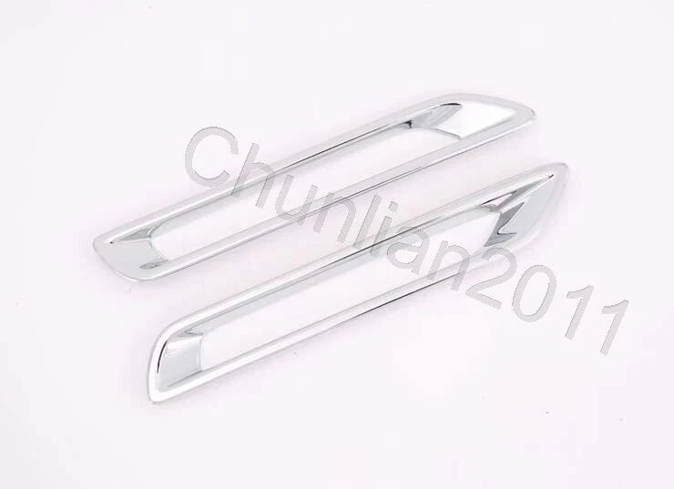 ABS Chrome Tail Rear Fog Light Cover Trim for Toyota RAV4 (2019-2023)
