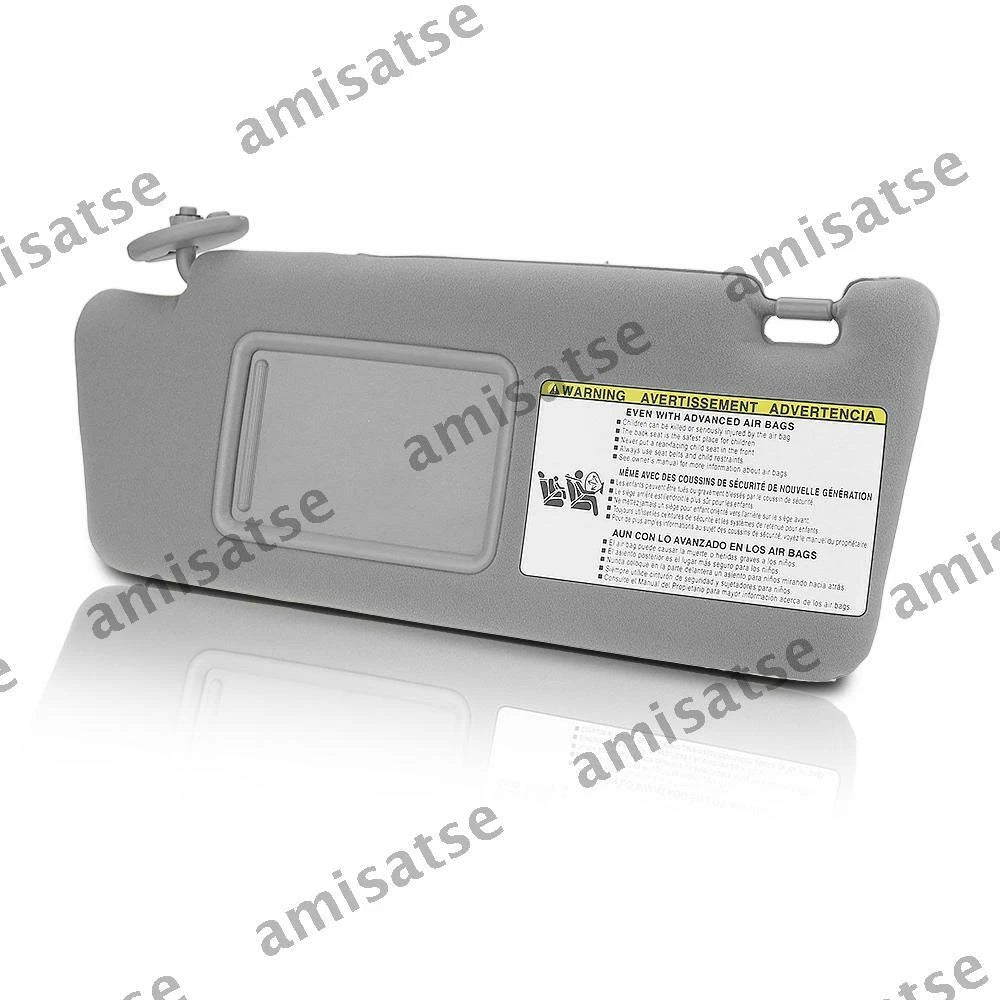 Left Gray Sun Visor for Toyota Tacoma (2005-2015)