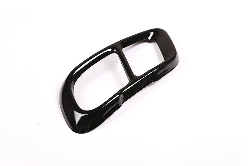 Pair Black Rear Exhaust Tip Cover End Pipe Trim Fit For BMW X5 2019
