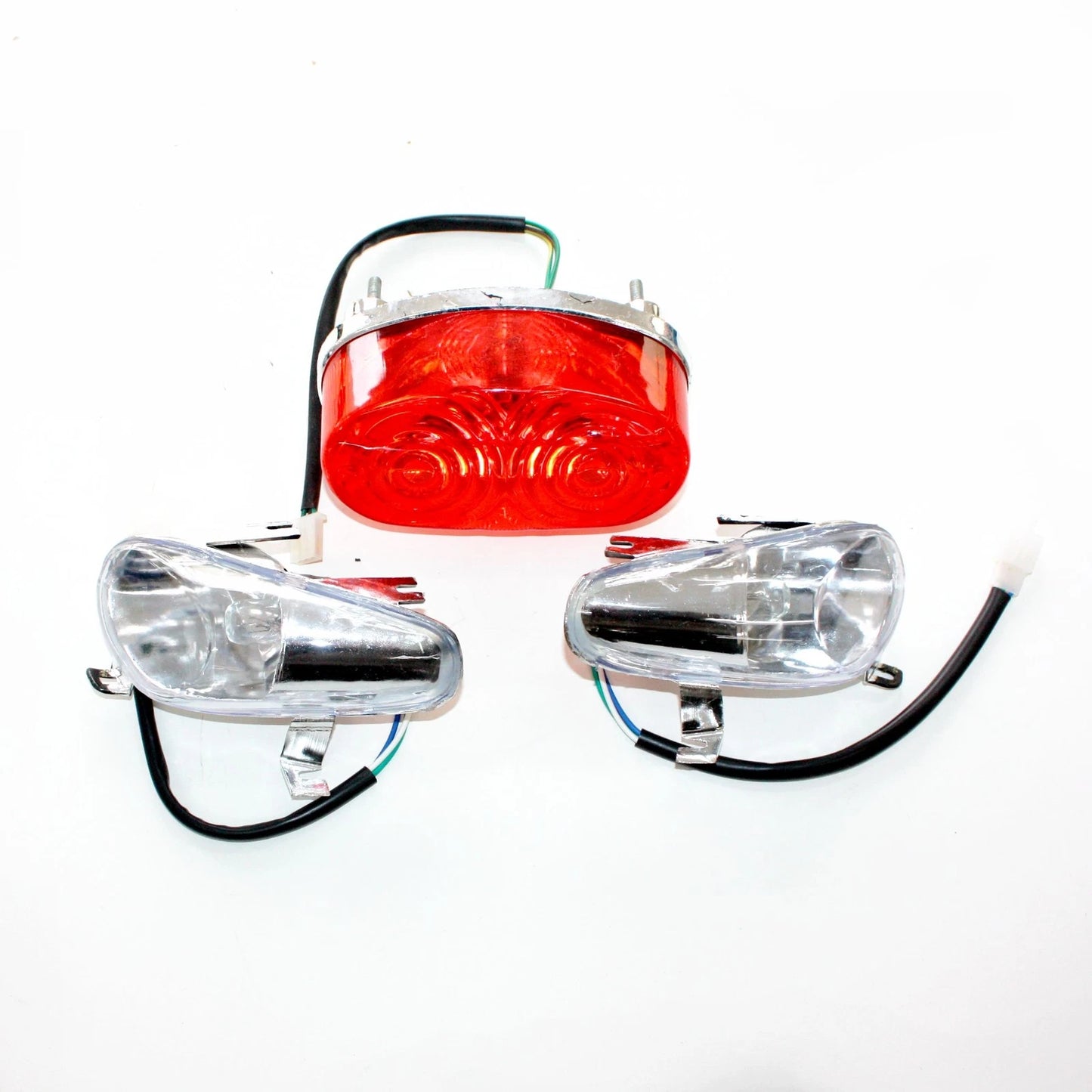 12V  Head Light Lamps & Tail Light for 110cc 125cc Quad Dirt Bike ATV