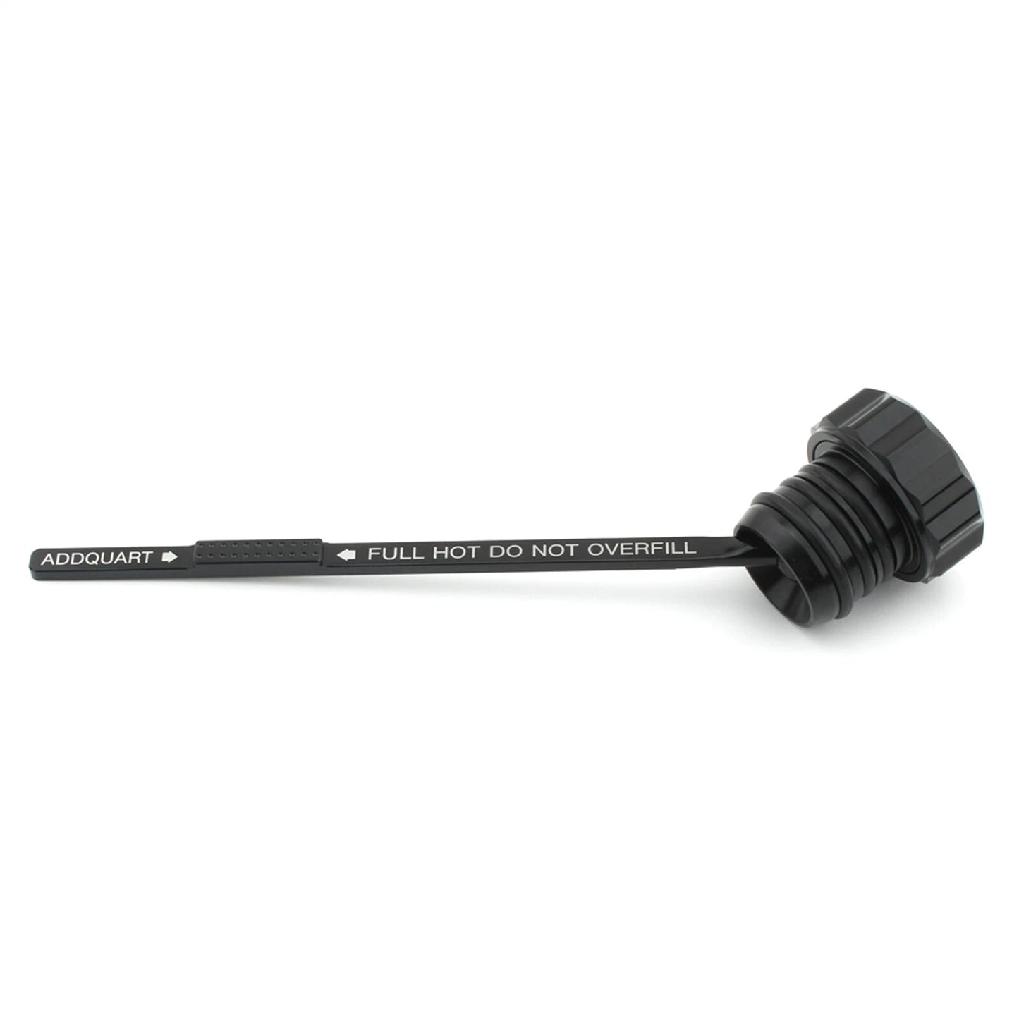 1x Black Peaked Oil Tank Dipstick for Harley Electra Glide (2000-2023)