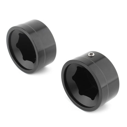 Rear Axle Bolt Nut Cap Cover for Harley Softail (2018-2023) Black/White