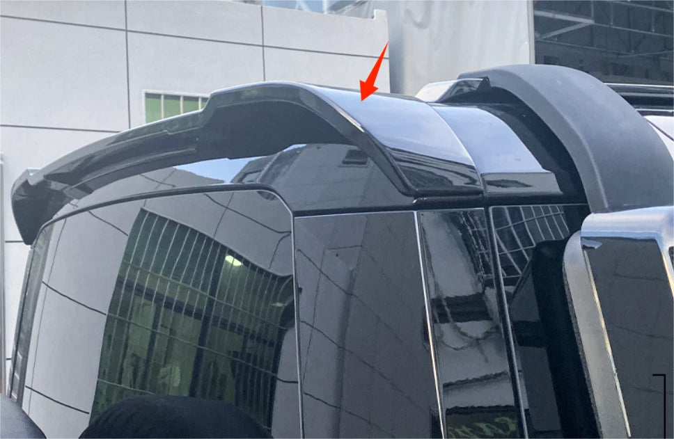 Rear Roof Spoiler Wing for Land Rover Defender 90 & 110 (2020-2022) Black