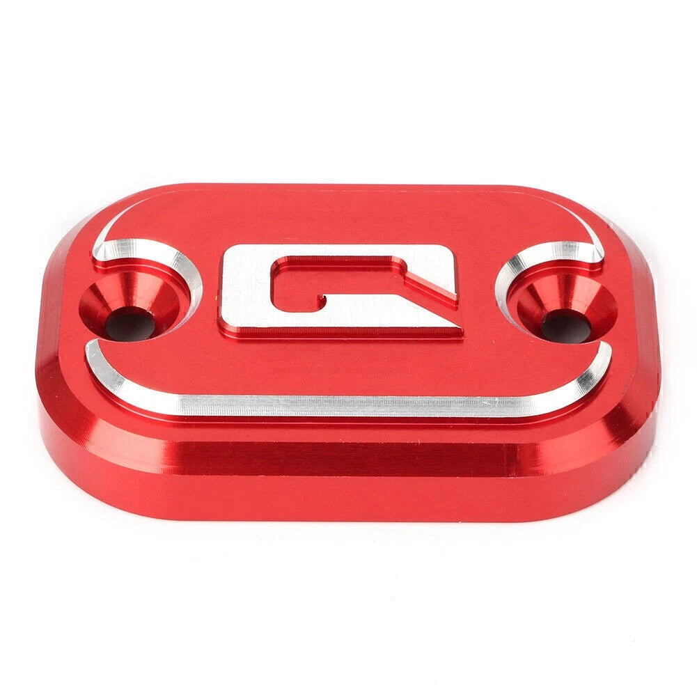 Red Front Brake Fluid Reservoir Cap Cover for YAMAHA QBIX 125 (2017-2018)