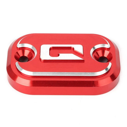 Red Front Brake Fluid Reservoir Cap Cover for YAMAHA QBIX 125 (2017-2018)