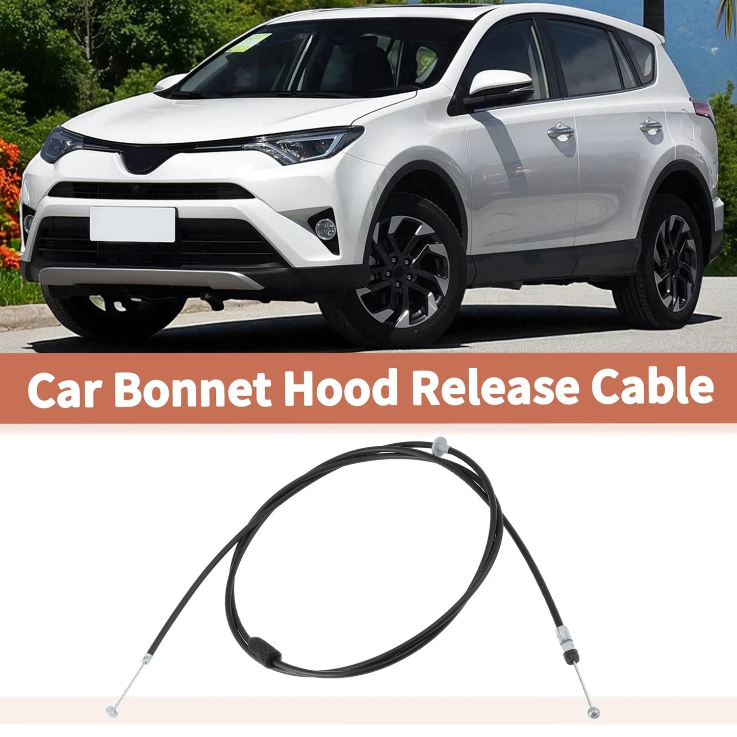Front Hood Latch Release Cable for Toyota RAV4 (2013-2018)
