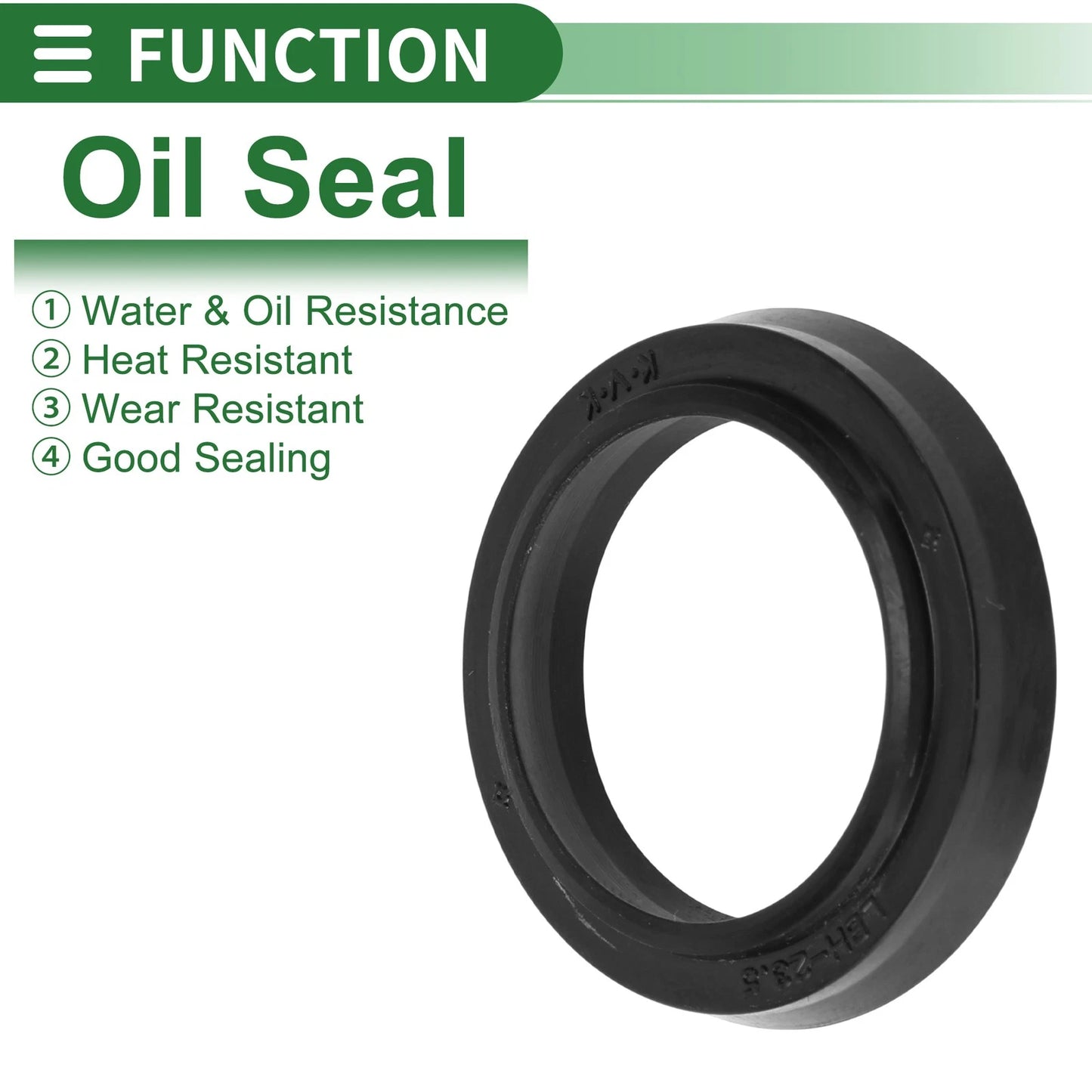 Oil Seal 23.5x31.5x4.5mm NBR Rubber Rotary Shaft Seal for Make Model 5 Pcs