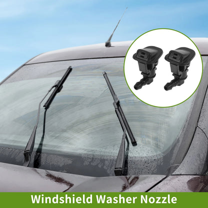 Windshield Washer Nozzle 2 x for Jeep Wrangler Gladiator (2018-2023)