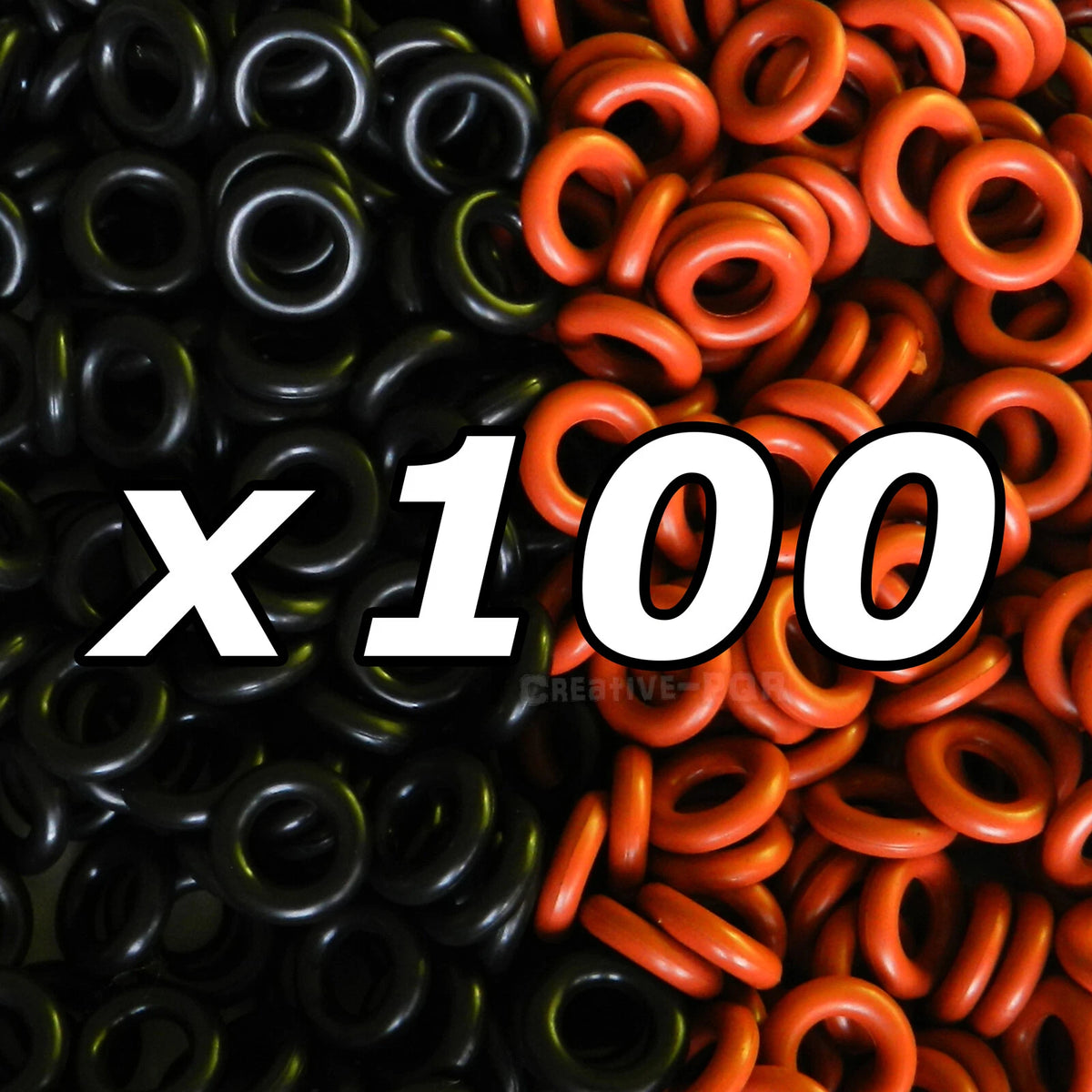 Fuel Injector O-Rings 100 x Top & Bottom Seals for Bosch Ford Holden