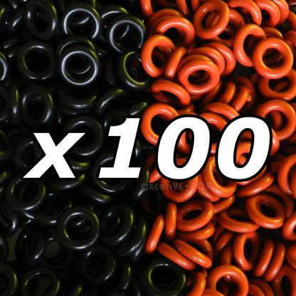 Fuel Injector O-Rings 100 x Top & Bottom Seals for Bosch Ford Holden