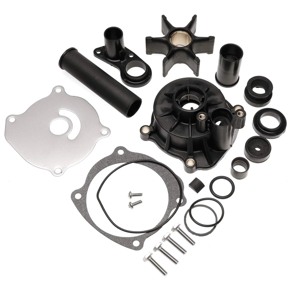 Water Pump Impeller Kit for Johnson Evinrude 90-250HP, 1990-2006