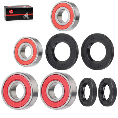 Front Wheel Bearings Seals Kit for Polaris Outlaw 450/500/525 IRS S