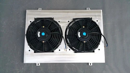 Aluminum Shroud & Fans for Holden WB Statesman Ute Sedan 253 308 V8 (1980-1984)