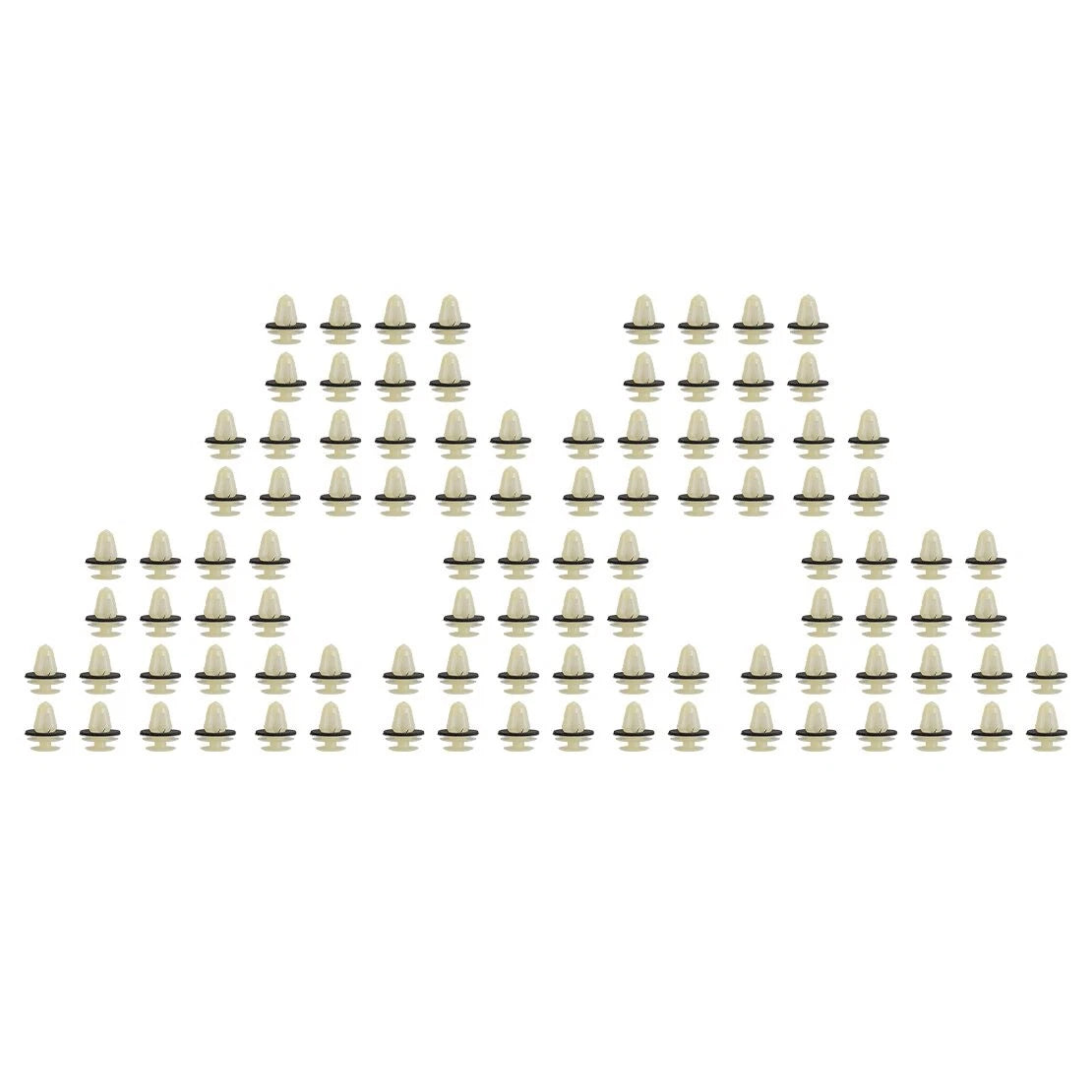 50pcs Door Panel Clips for Toyota - Durable Fasteners for Secure Fit