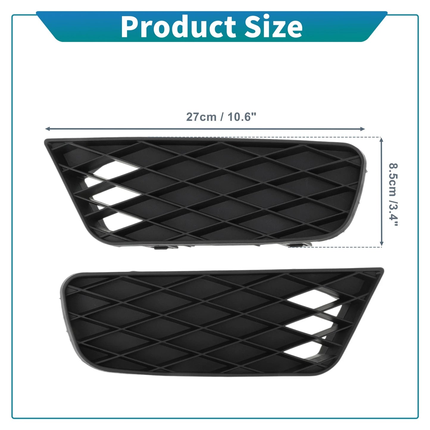 Fog Light Grill for Honda Civic (2009-2011)