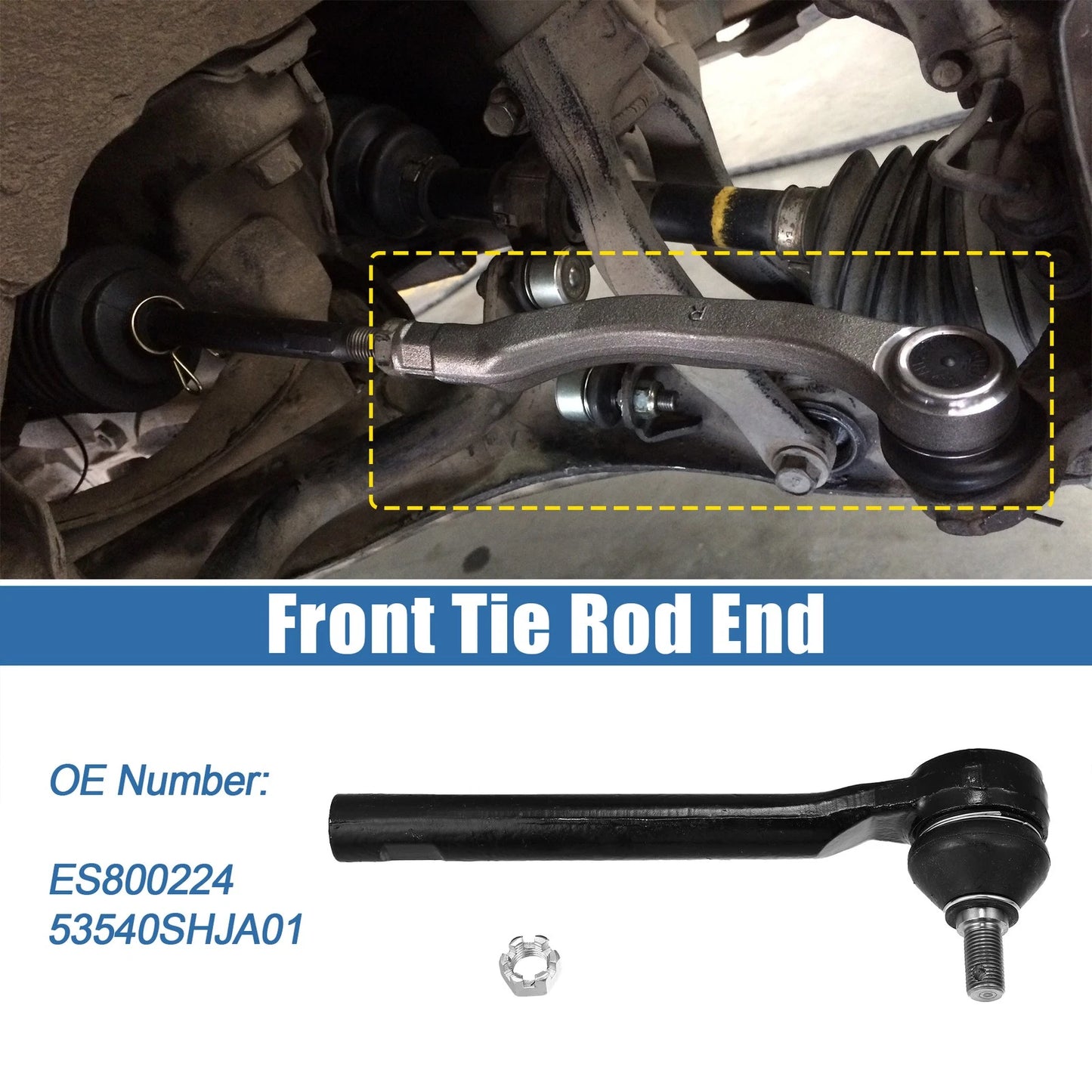 Front Suspension Steering Tie Rod Ends for Honda Odyssey (2005-2010)