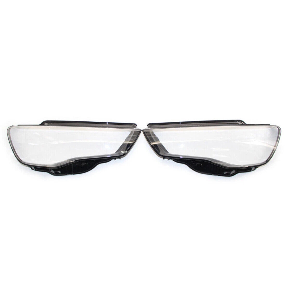 Headlight Cover Lens Pair for Audi A3 (2013-2016) Clear