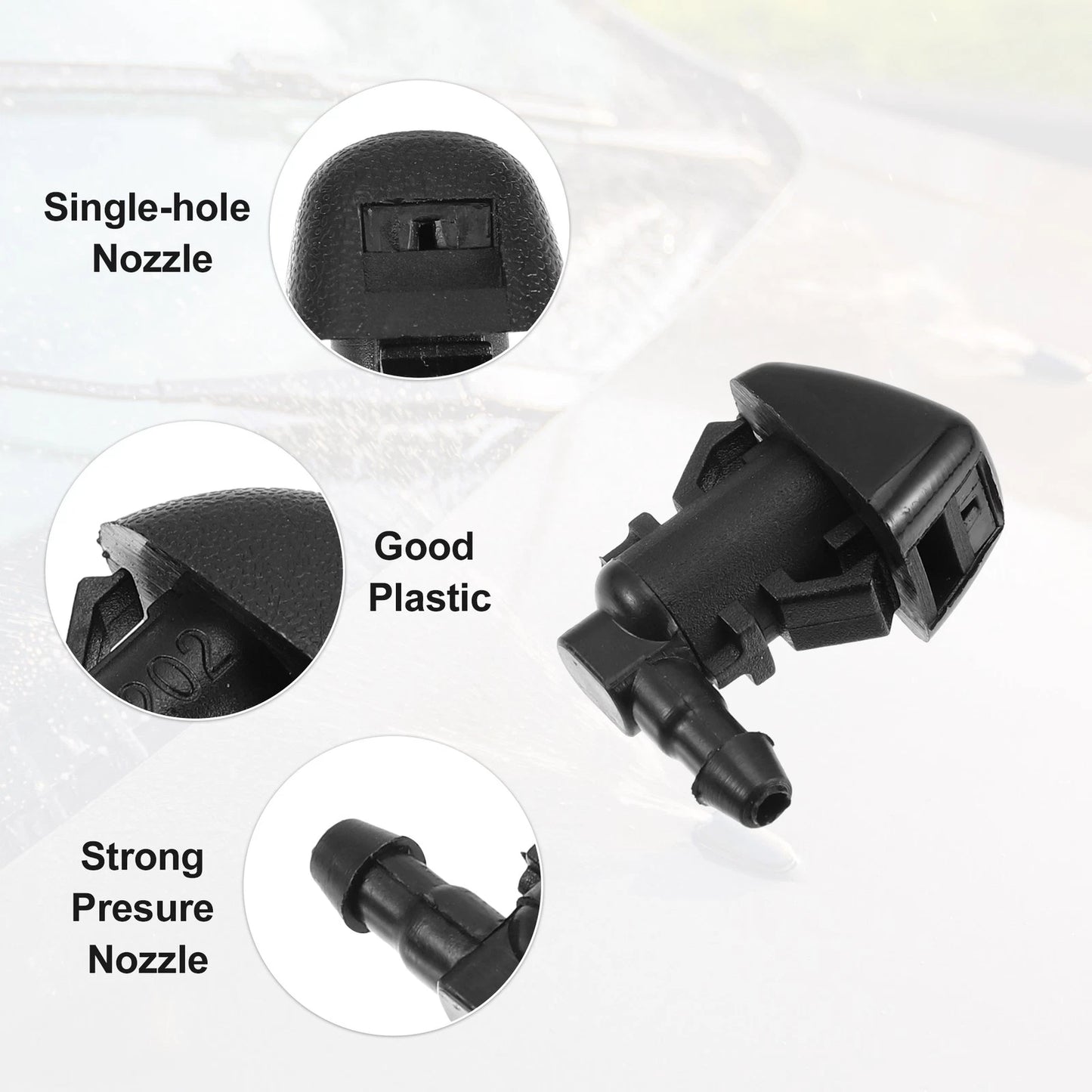 4 x Windshield Washer Nozzles for Toyota Sienna (2006-2010)