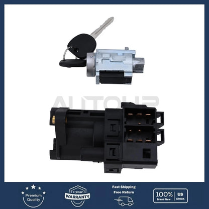 Ignition Starter Switch Lock Cylinder with Keys for Chevy Impala 3.4L 3.8L (2000–2005)