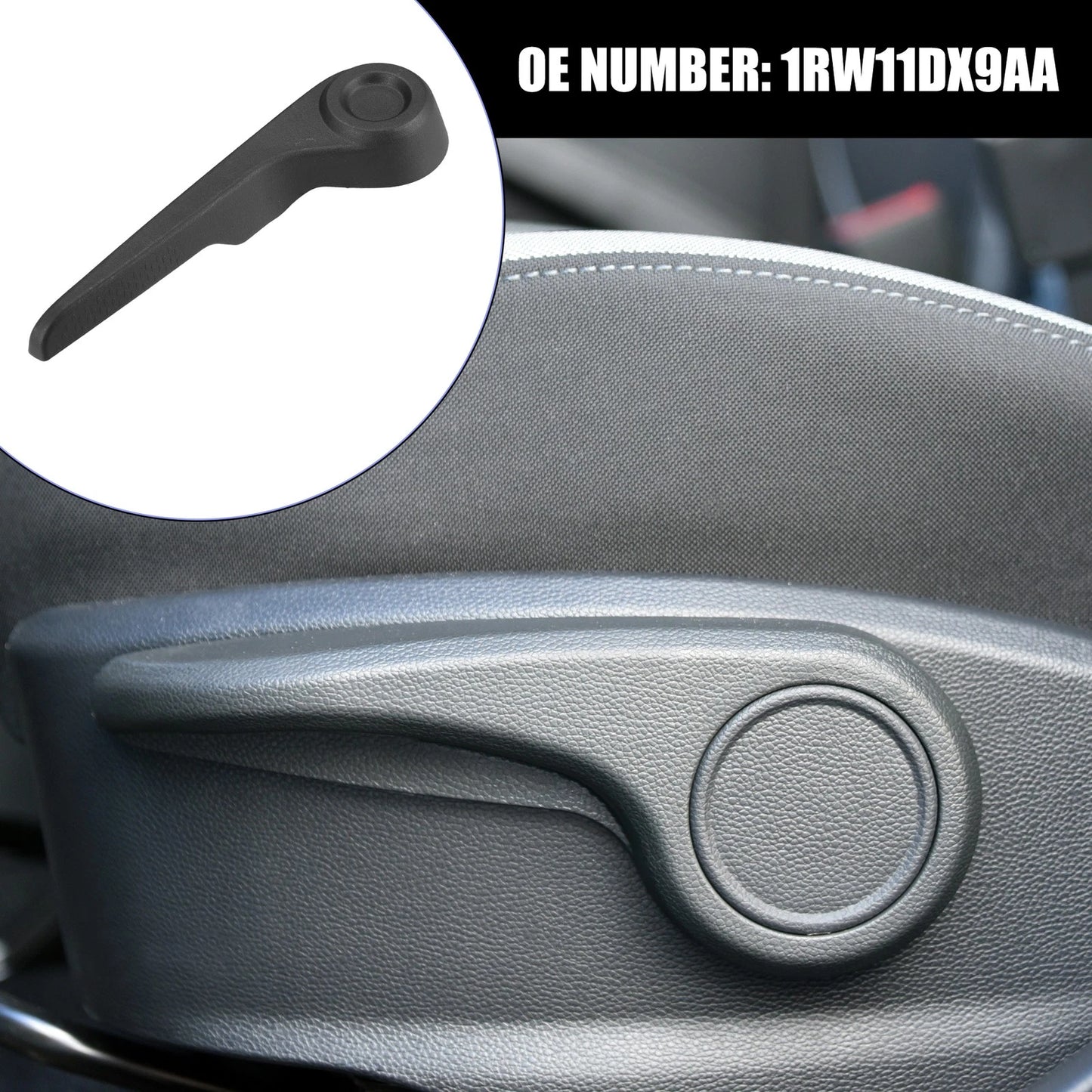 Left Drive Side Front Seat Back Adjustment Recliner Handle Lever