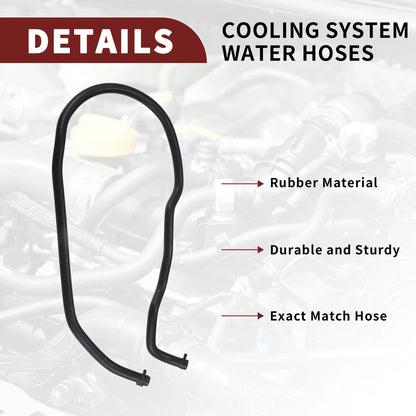 Radiator Hose for Ford C-Max 2007-2010 Focus C-Max - Black 1 x Piece