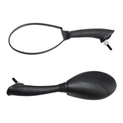 Mirrors Pair Black for Piaggio Fly 50, 100, 125, 150, Vespa ET2 (2000-2023)