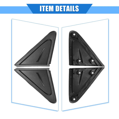 Pair Side Rear View Mirror Trim for Toyota Corolla (2020-2021)