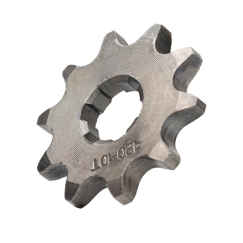 17mm 10T Front Sprocket for 50cc 70cc 90cc 110cc 125cc 140cc ATV Pit Dirt Bike