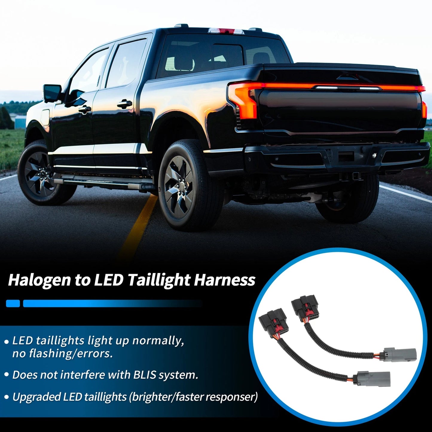 LED Taillight Adapter Harness Kit for Ford F-150 (2018-2020)