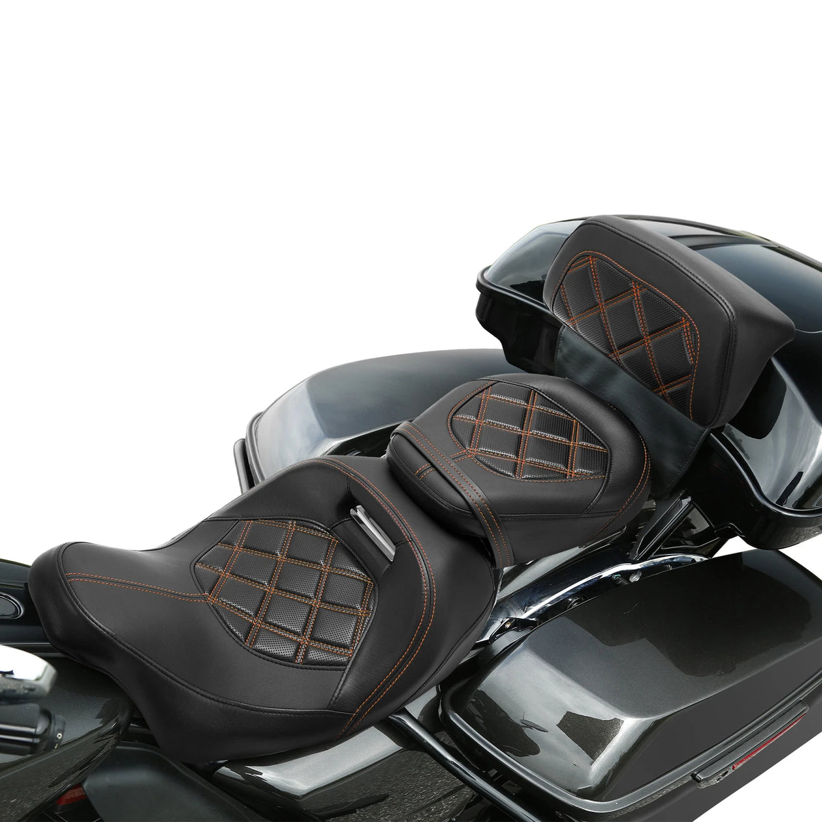 Driver Passenger Seat Backrest for Harley Touring CVO Street Glide (2014-2023)