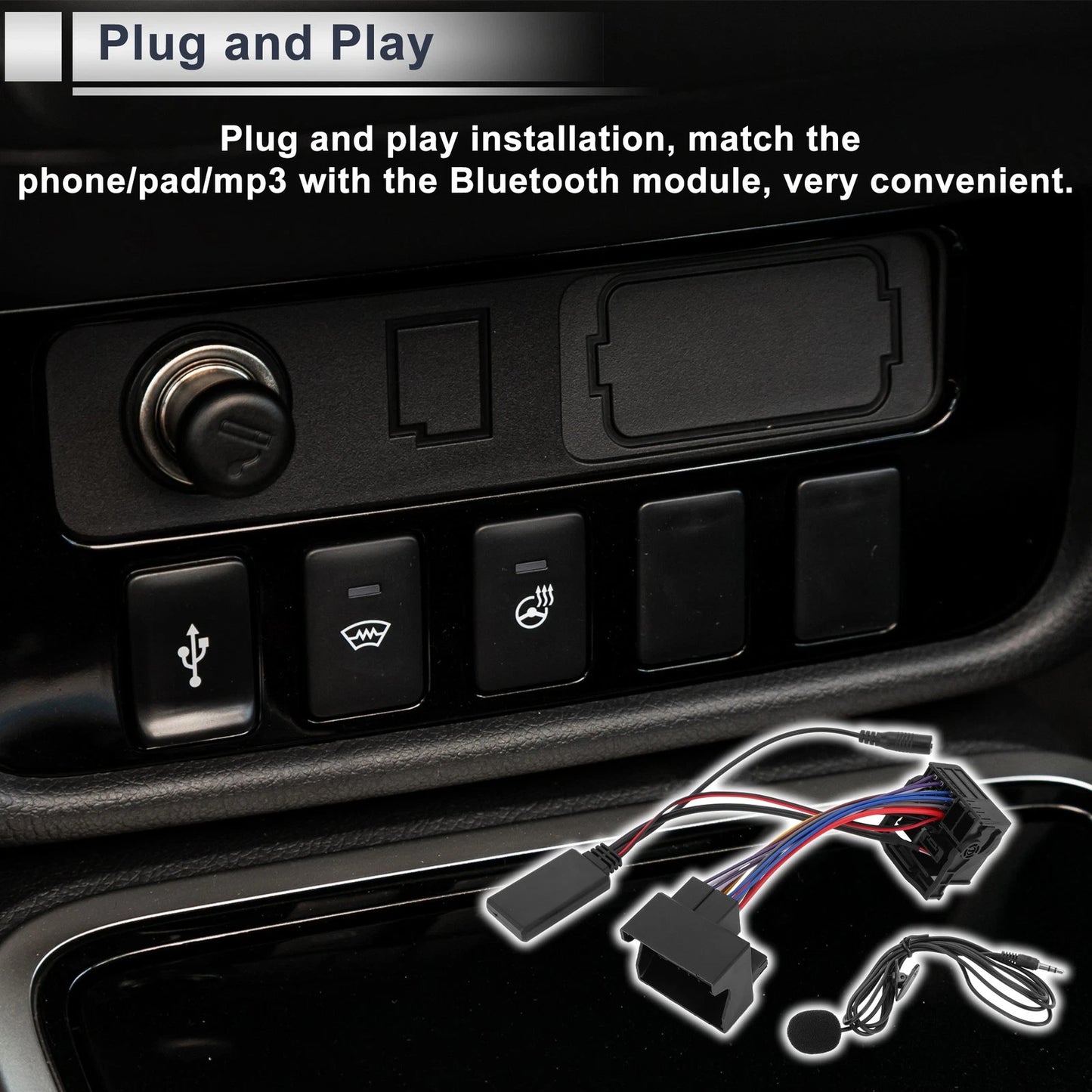 Stereo Radio Harness for BMW E39 X5/X3 Z4/R50/R53 CD Radio 16Pin (1995-2006)