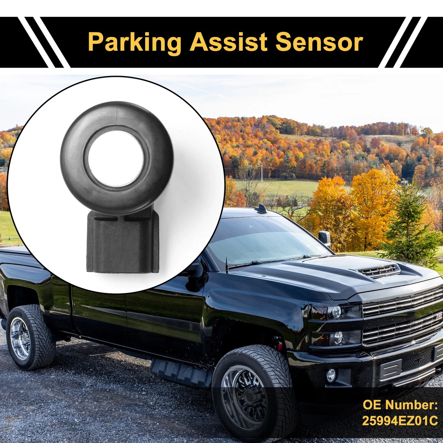 Bumper Reverse Backup Parking Sensor for Nissan TITAN XD (2016-2023)