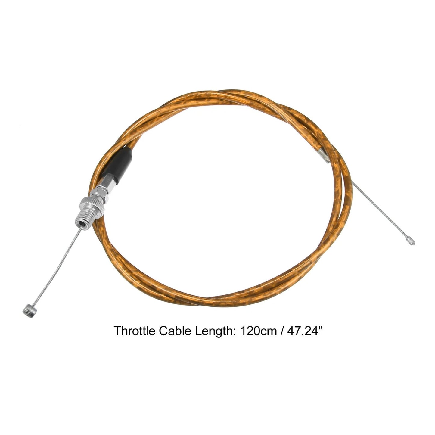 120cm Gold Tone Throttle Cable Wire for ATV Quad