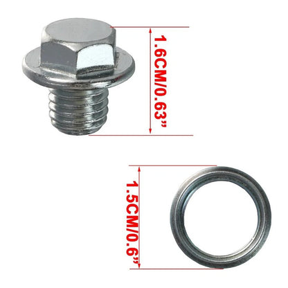 Transmission Drain Plug & Gasket for Toyota Corolla Tacoma RAV4 Lexus (2003-2023)
