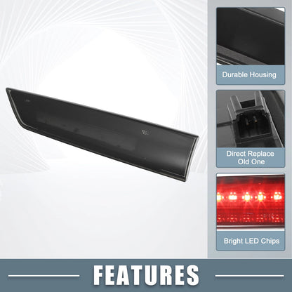 Tail High Mount Brake Stop Light for Ford - Smoked Color 1 Pair