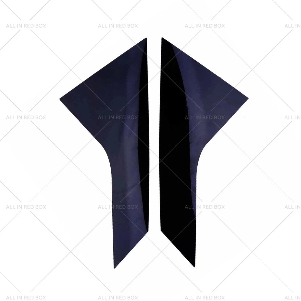 6 x Black Pillar Post Covers for Hyundai Elantra Avante (2021-2023)