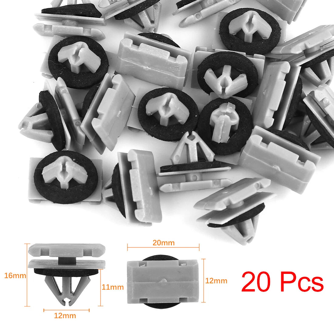 20 x Plastic Rivet Bumper Fasteners for Jeep Cherokee WK2 (2014-2023)