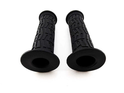 Universal 22mm 7/8" Black Hand Grip Set for Yamaha Motorcycle