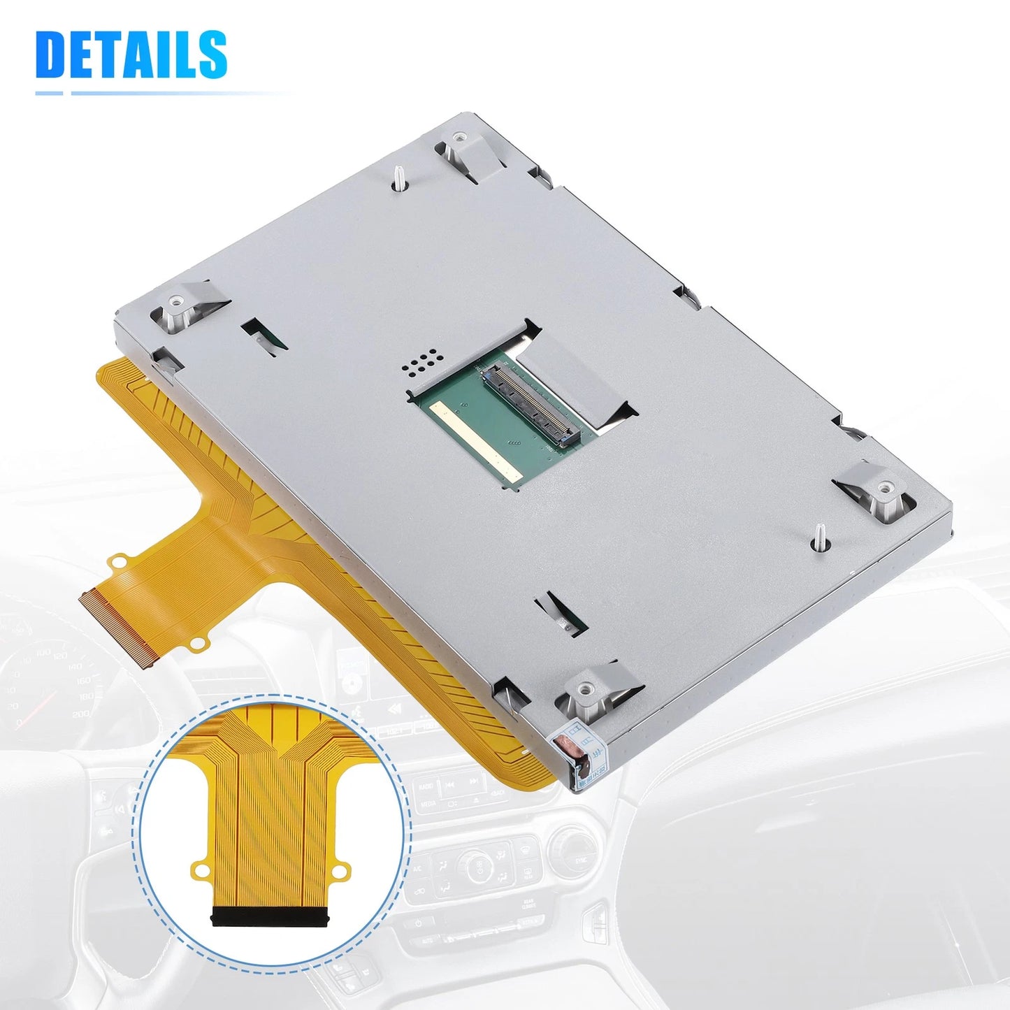8" LCD Touch Screen Digitizer Navigation Radio for GMC Canyon (2017-2018)