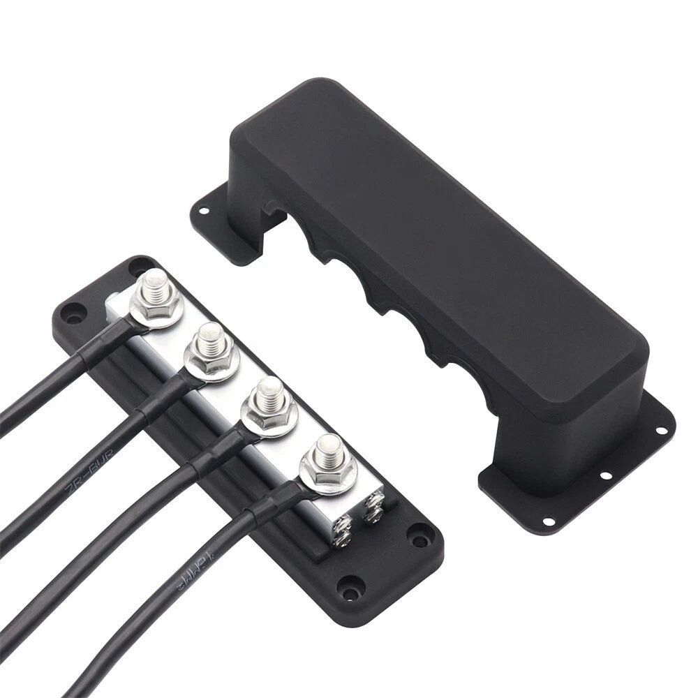 600A 4x10mm Bus Bar Electric Terminal Board for Marine RV