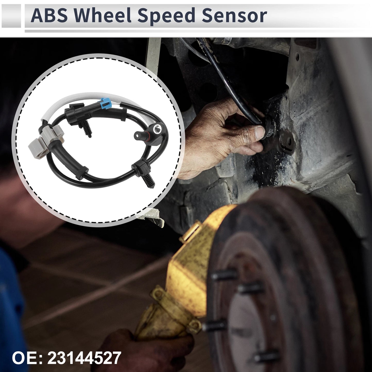 ABS Wheel Speed Sensor for Chevrolet Express 2500 (2003-2017)