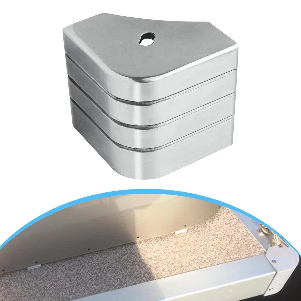 Aluminum Corner Guards for Pontoon Boats 90° Rounded Corners