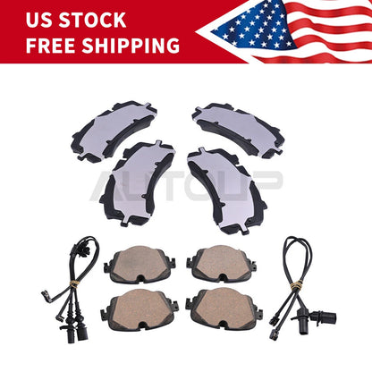 front rear brake pads low dust premium US for Bentley Bentayga (2017–2023)