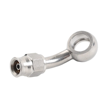 10.2mm 3/8" Eye Banjo Hose Ends AN-3 45�� Brake for Motorcycle