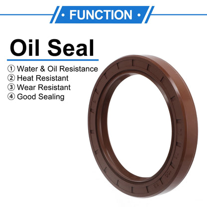 Oil Seal 75x100x13mm Brown 2 x for Make Model